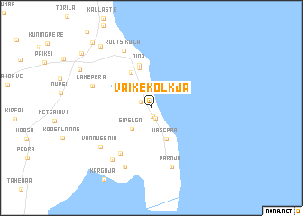 map of Väike-Kolkja