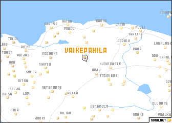 map of Väike-Pahila