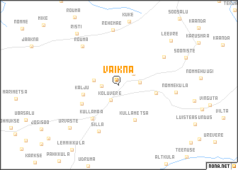 map of Vaikna