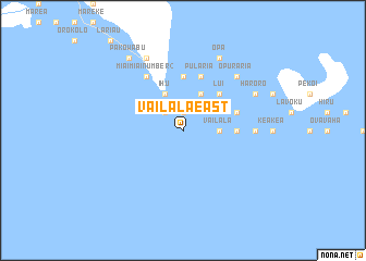 map of Vailala East