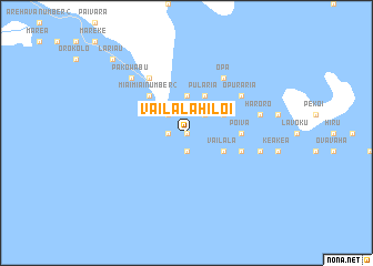 map of Vailala Hiloi