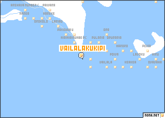 map of Vailala Kukipi