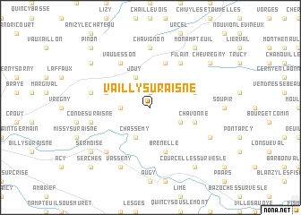 map of Vailly-sur-Aisne