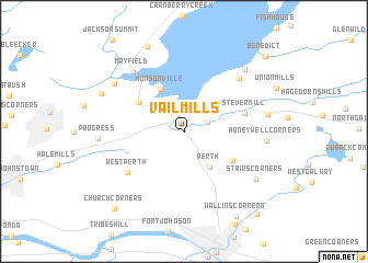 map of Vail Mills