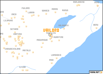 map of Vailoro