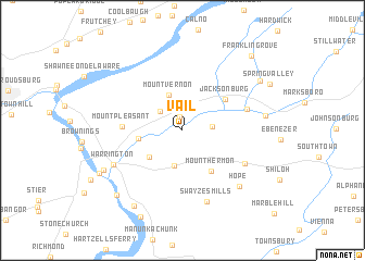 map of Vail