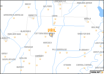 map of Vail