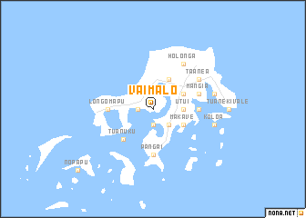 map of Vaimalo