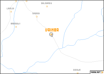 map of Vaimba
