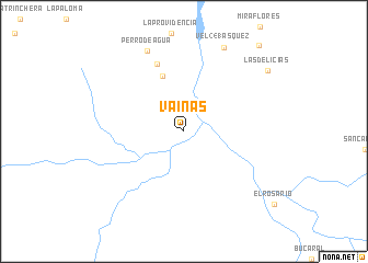 map of Vainas
