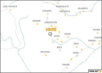 map of Vaine