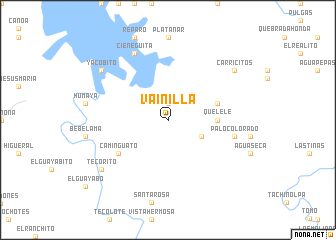 map of Vainilla