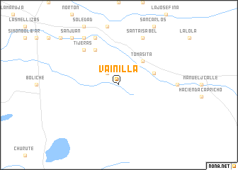 map of Vainilla