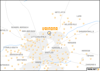 map of Vainona