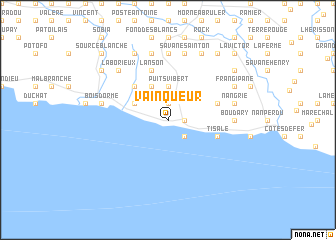 map of Vainqueur