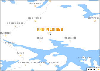 map of Vaippilainen