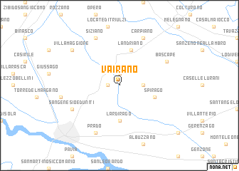 map of Vairano