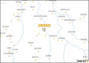 map of Vairogi