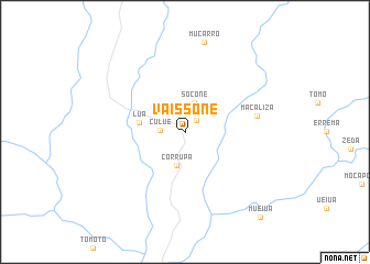 map of Vaissone