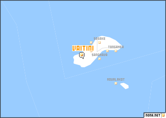 map of Vaitini