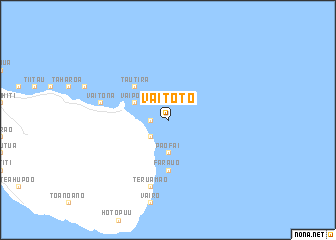 map of Vaitoto