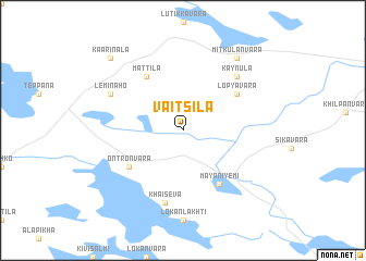 map of Vaitsila