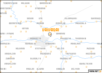 map of Vaivadai