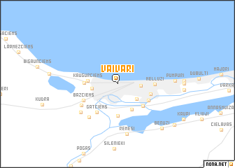 map of Vaivari