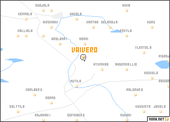 map of Vaivero