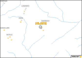 map of Vajane