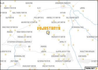 map of Vajastanya