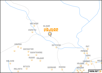 map of Vajdar