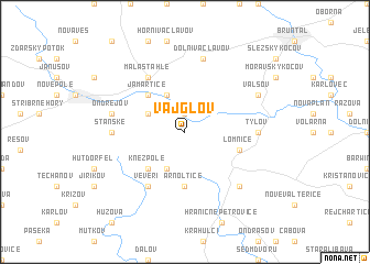 map of Vajglov