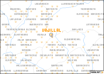 map of Vajillal