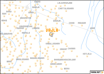 map of Vajla