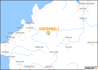map of Vakambuli