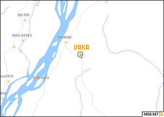 map of Vaka