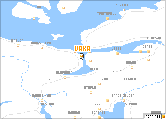 map of Vaka