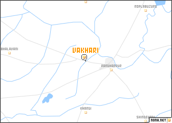 map of Vakhari