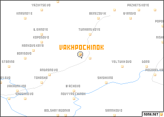 map of Vakh-Pochinok