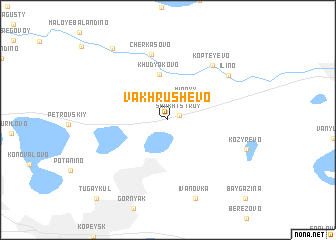 map of Vakhrushevo