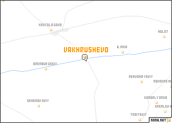 map of Vakhrushevo