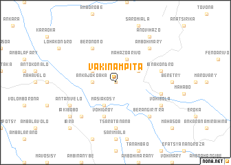 map of Vakinampita