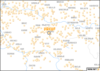 map of Vakuf