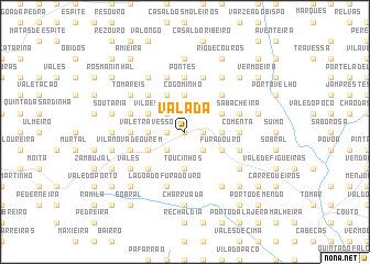 map of Valada