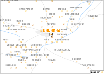 map of Valāmāj