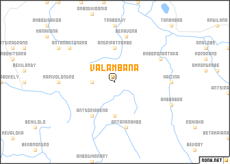 map of Valambana