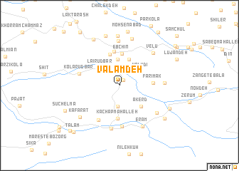 map of Valām Deh