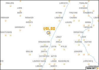 map of Valao