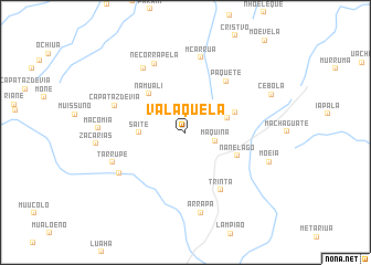 map of Valaquela